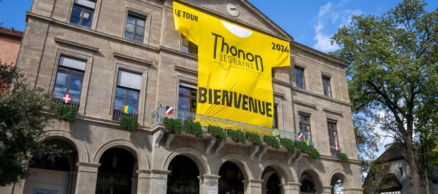 Thonon accueille le Tour de France!