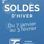 Profitez des soldes d'hiver jusqu'au 3 février!